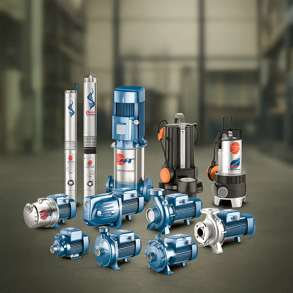 Venta de electrobombas para uso doméstico e industrial